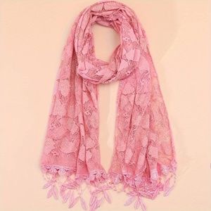 LC Lauren Conrad Pink Elegant Scarf